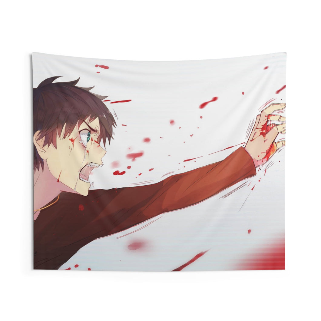 Eren Yeager Indoor Wall Tapestry