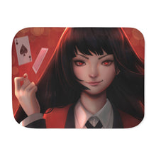 Load image into Gallery viewer, Kakegurui Yumeko Jabami Sherpa Blanket
