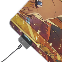 Load image into Gallery viewer, Alice and kirito RGB LED Mouse Pad (Desk Mat)
