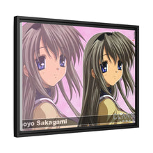 Load image into Gallery viewer, Clannad Tomoyo Sakagami Canvas Framed Art Print
