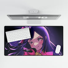Load image into Gallery viewer, Ai Hoshino Mouse Pad (Desk Mat)
