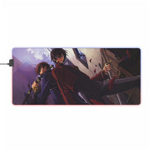 Load image into Gallery viewer, Code Geass Lelouch Lamperouge, Suzaku Kururugi RGB LED Mouse Pad (Desk Mat)
