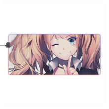 Load image into Gallery viewer, Junko Enoshima - Danganronpa RGB LED Mouse Pad (Desk Mat)
