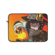 Load image into Gallery viewer, Fire Force Maki Oze Laptop Sleeve

