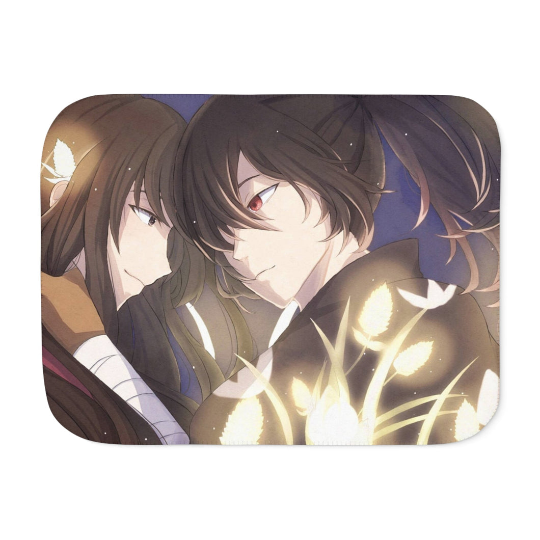 Hyakkimaru and Mio Sherpa Blanket
