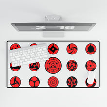 Load image into Gallery viewer, All Sharingans Flat Style Mouse Pad (Desk Mat)

