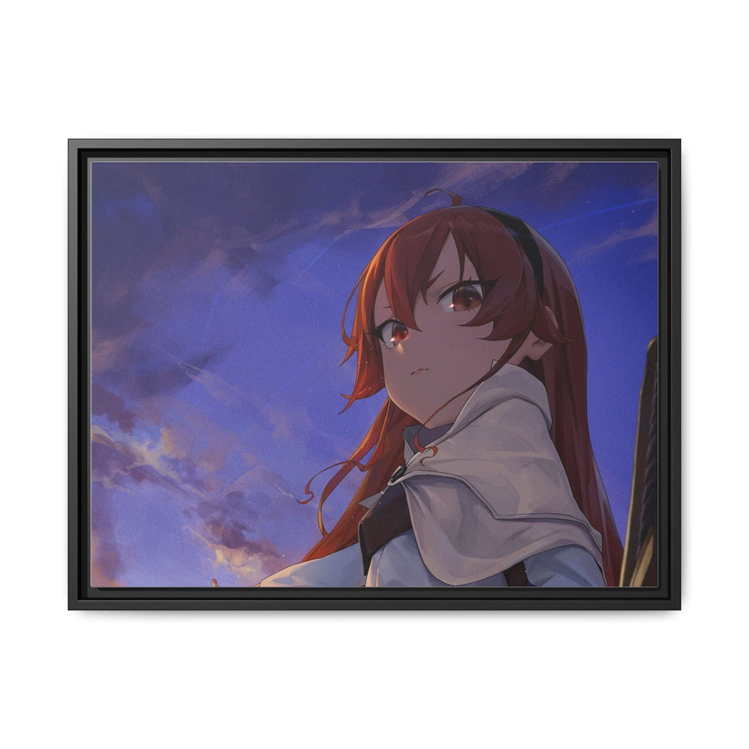 Eris Boreas Greyrat Canvas Framed Art Print