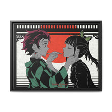 Load image into Gallery viewer, Demon Slayer: Kimetsu no Yaiba Canvas Framed Art Print
