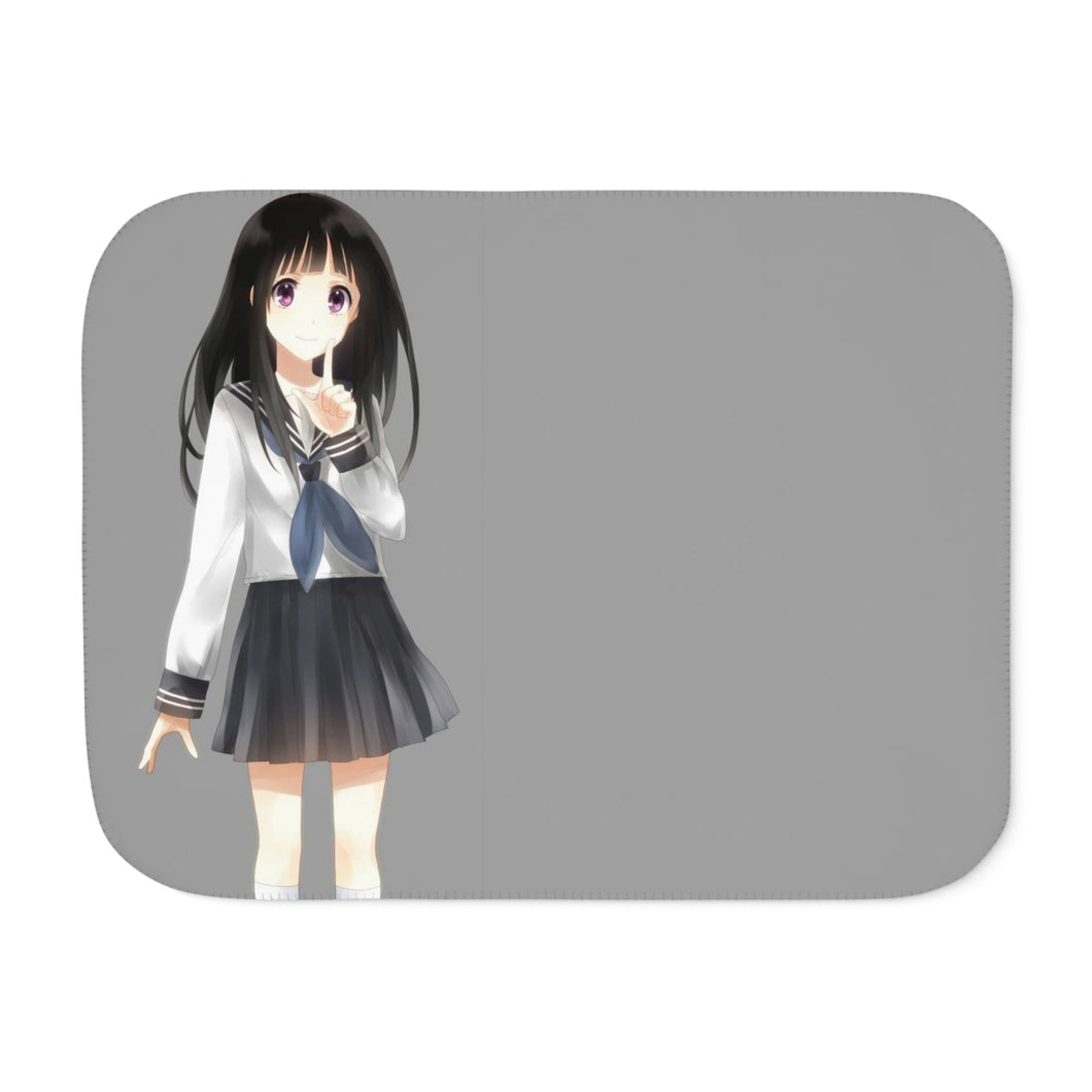 Eru Chitanda  Full body Sherpa Blanket