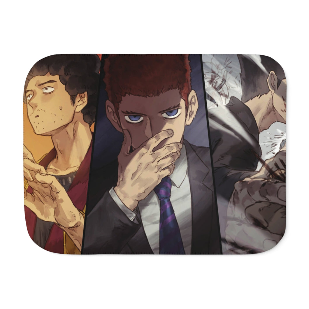 Anime Mob Psycho 100 Sherpa Blanket