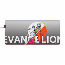 Load image into Gallery viewer, Anime Neon Genesis Evangelion RGB LED Mouse Pad (Desk Mat)
