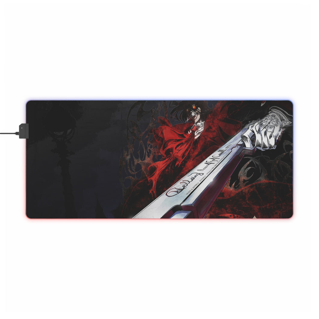 Hellsing RGB LED Mouse Pad (Desk Mat)