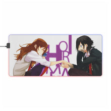 Load image into Gallery viewer, Hori-san To Miyamura-kun RGB LED Mouse Pad (Desk Mat)
