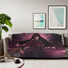 Load image into Gallery viewer, Anime Kakegurui Sherpa Blanket
