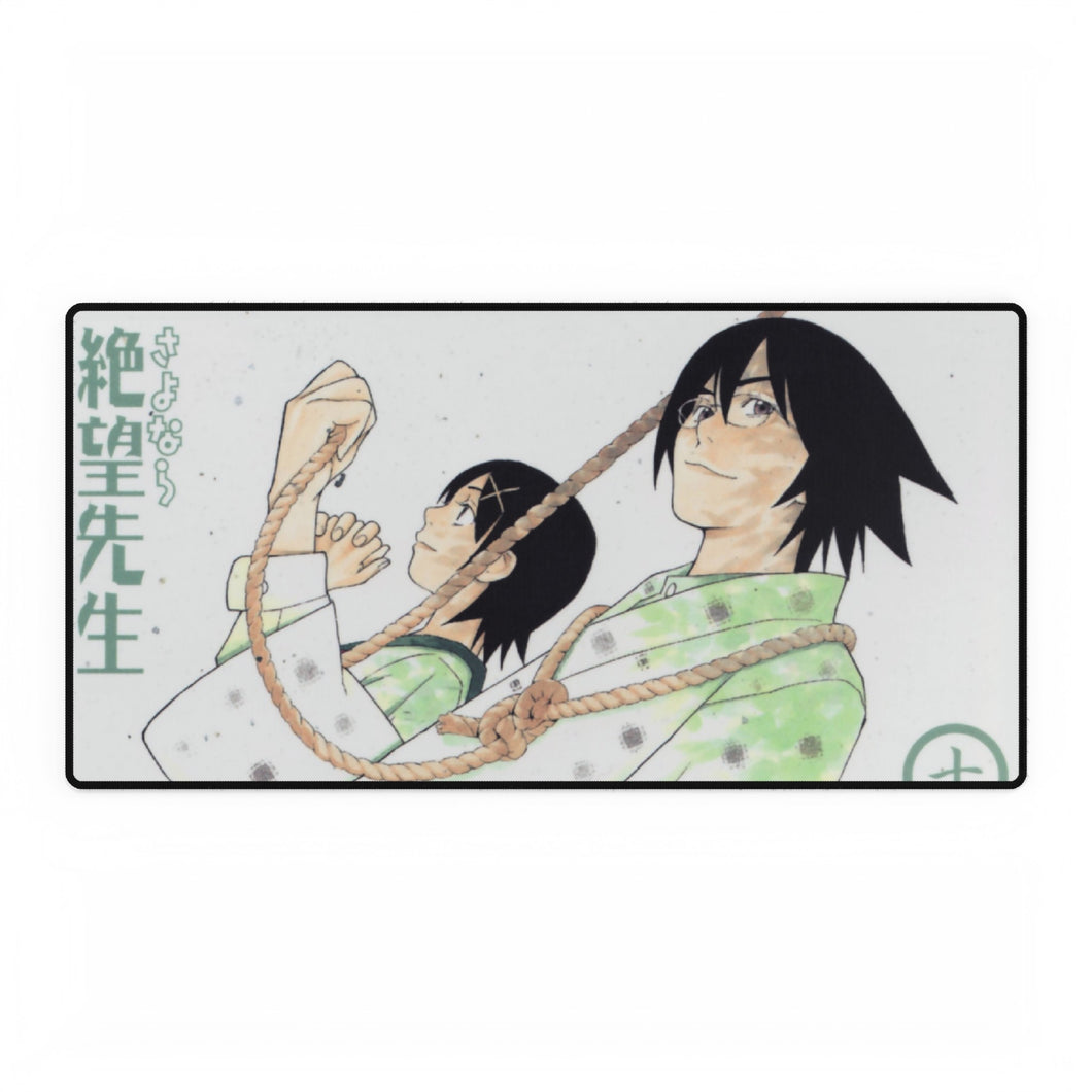 Anime Sayonara, Zetsubou-Sensei Mouse Pad (Desk Mat)