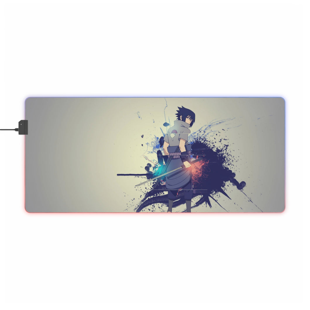 Sasuke Uchiha RGB LED Mouse Pad (Desk Mat)