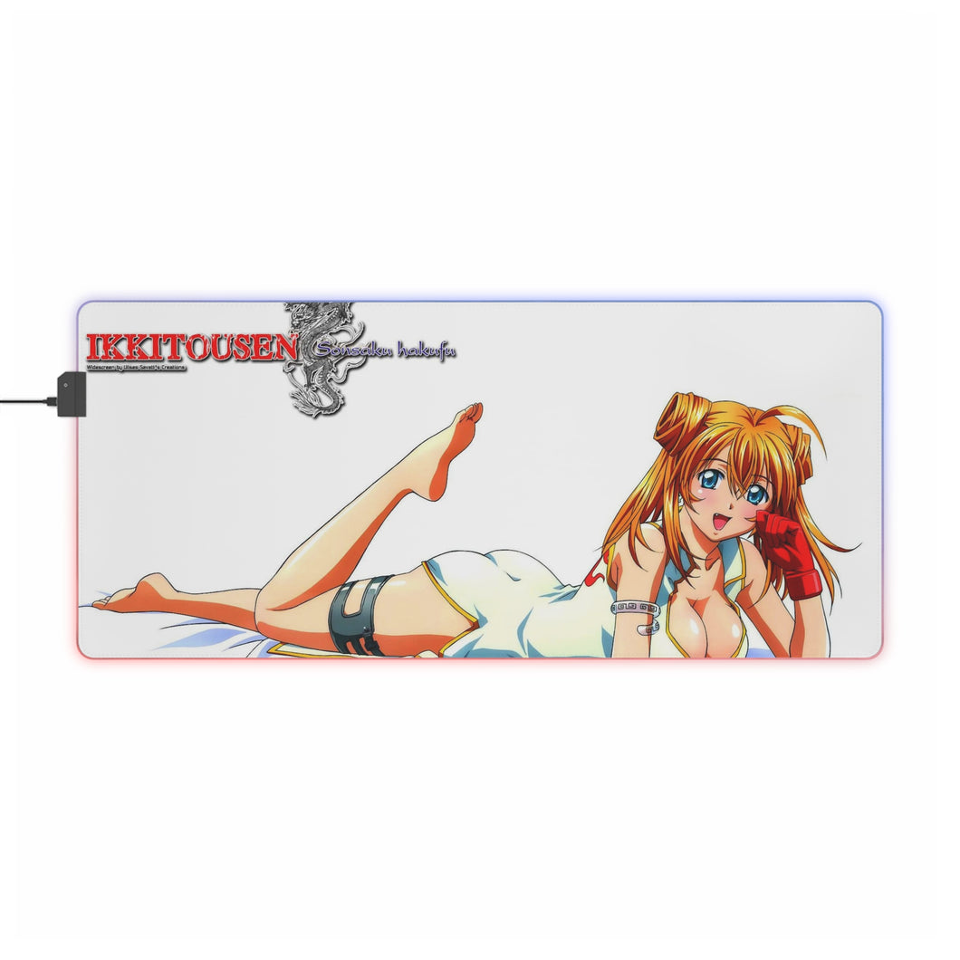 Ikki Tousen RGB LED Mouse Pad (Desk Mat)