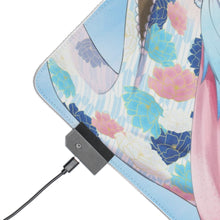 Load image into Gallery viewer, Hakui Koyori &amp; Yukihana Lamy RGB LED Mouse Pad (Desk Mat)

