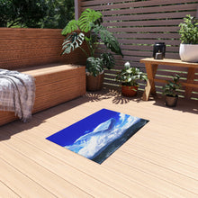 Load image into Gallery viewer, Whale swimming over the clouds Rug
