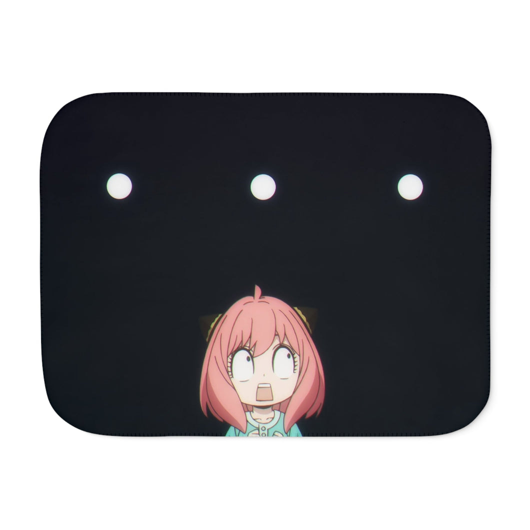Anime Spy x Family Sherpa Blanket