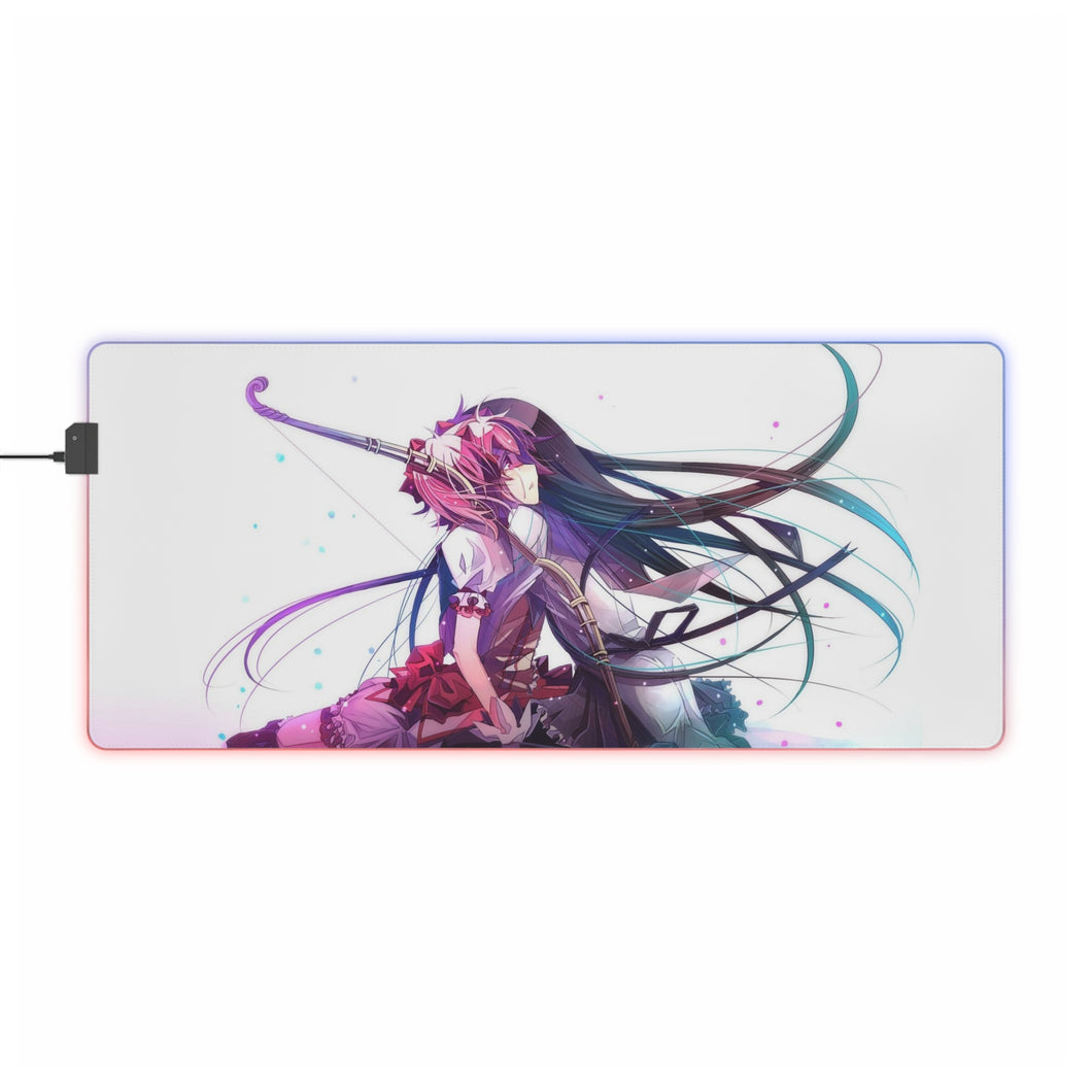 Puella Magi Madoka Magica RGB LED Mouse Pad (Desk Mat)