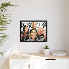Load image into Gallery viewer, Tokyo Revengers Keisuke Baji, Takashi Mitsuya, Kazutora Hanemiya Canvas Framed Art Print
