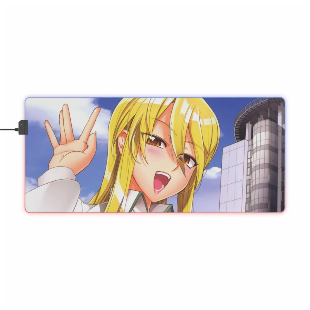 Highschool Of The Dead RGB LED Mouse Pad (Desk Mat)