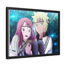 Load image into Gallery viewer, Minato and Kushina Canvas Framed Art Print
