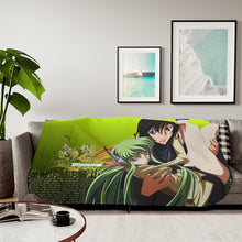 Load image into Gallery viewer, Anime Code Geassr Sherpa Blanket
