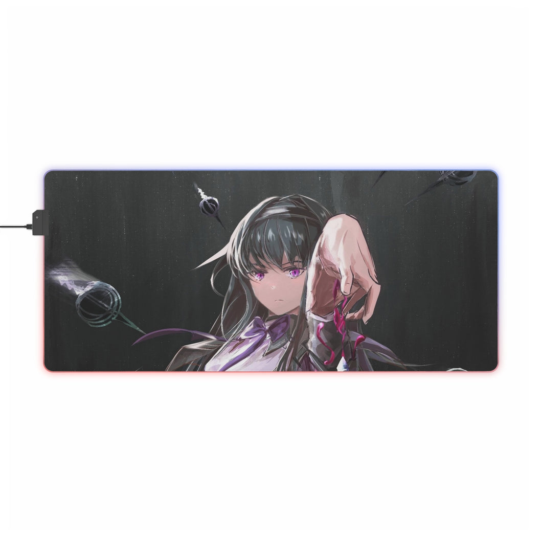 Homura Akemi RGB LED Mouse Pad (Desk Mat)