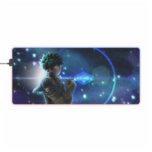 Load image into Gallery viewer, My Hero Academia Izuku Midoriya RGB LED Mouse Pad (Desk Mat)
