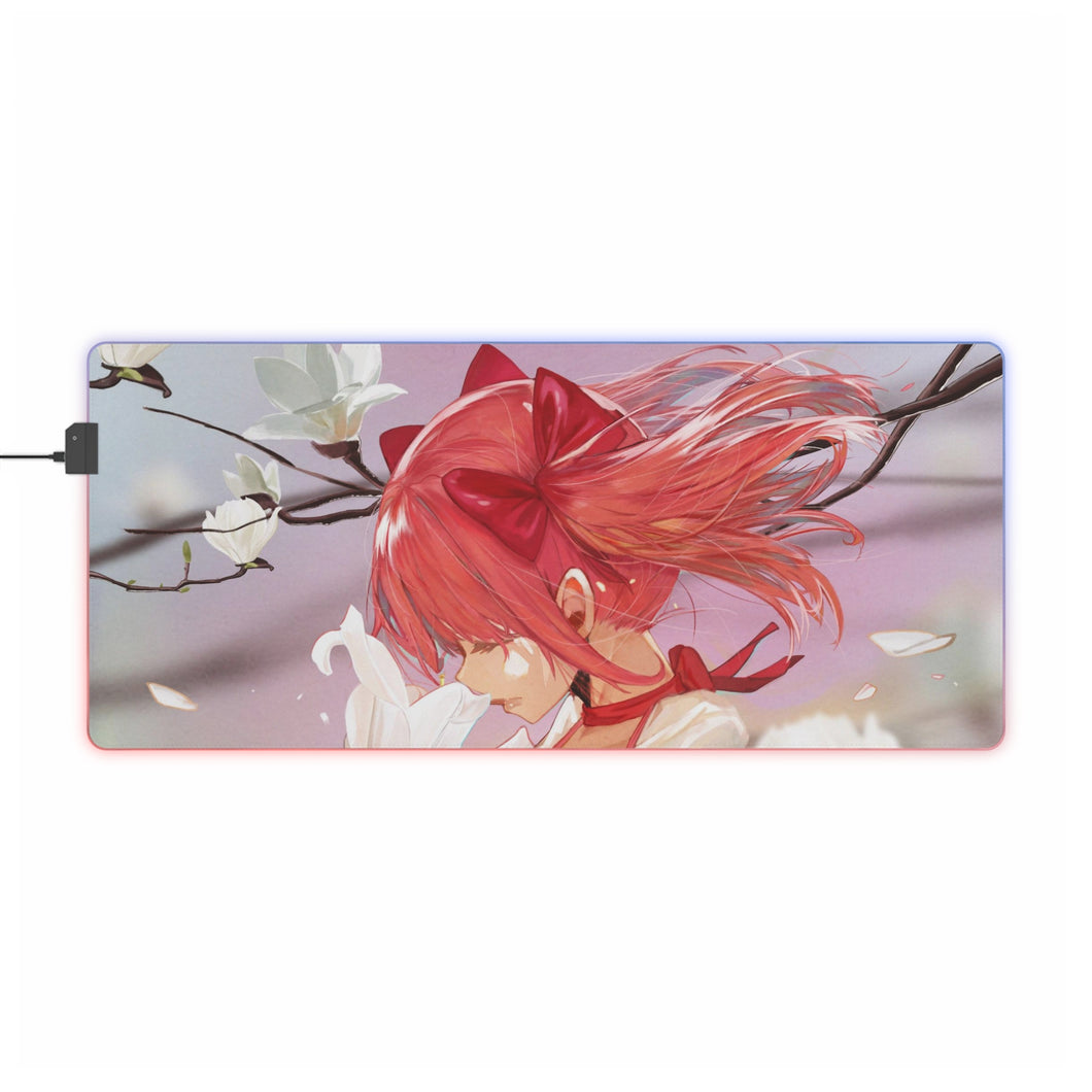Puella Magi Madoka Magica Madoka Kaname RGB LED Mouse Pad (Desk Mat)
