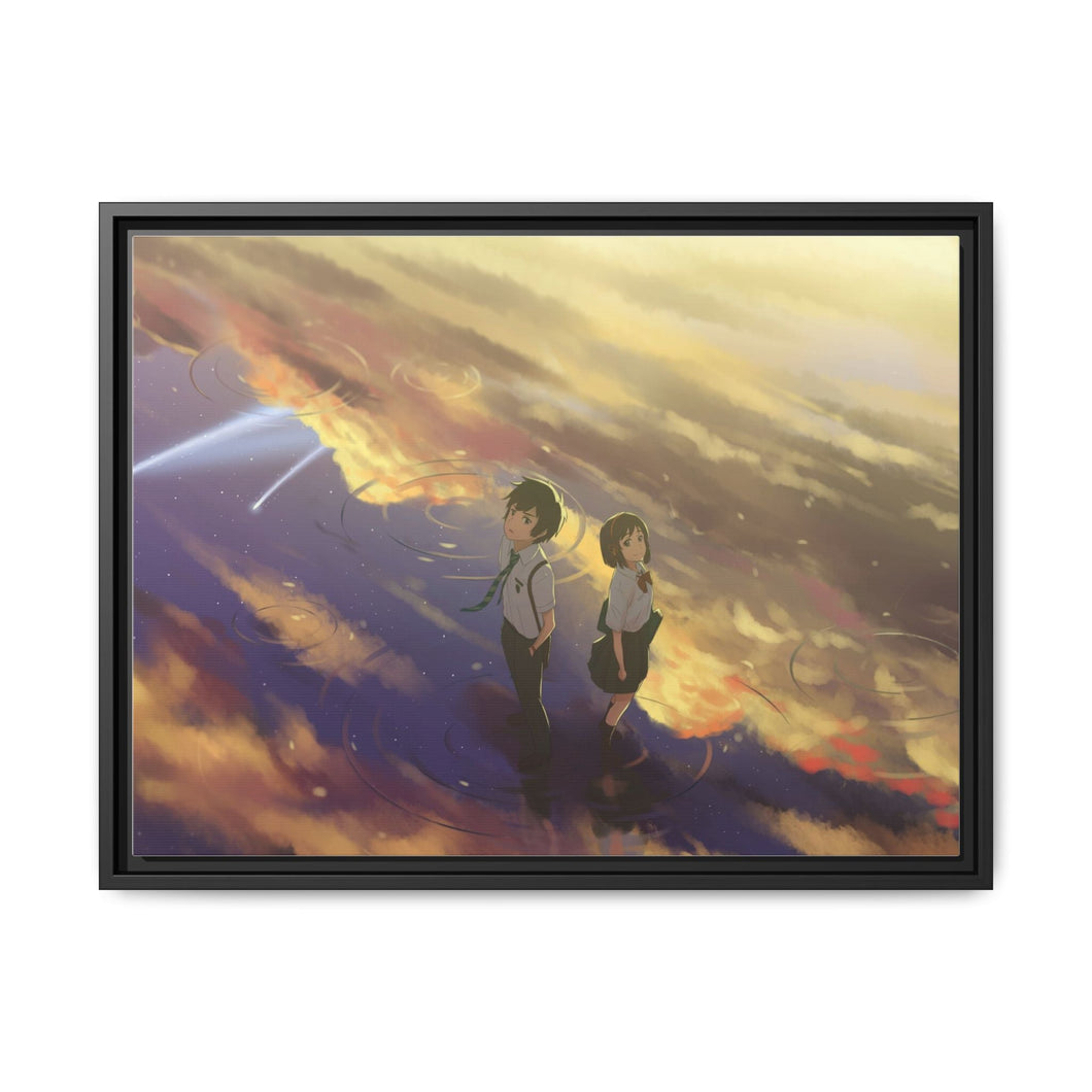 Your Name. Canvas Framed Art Print