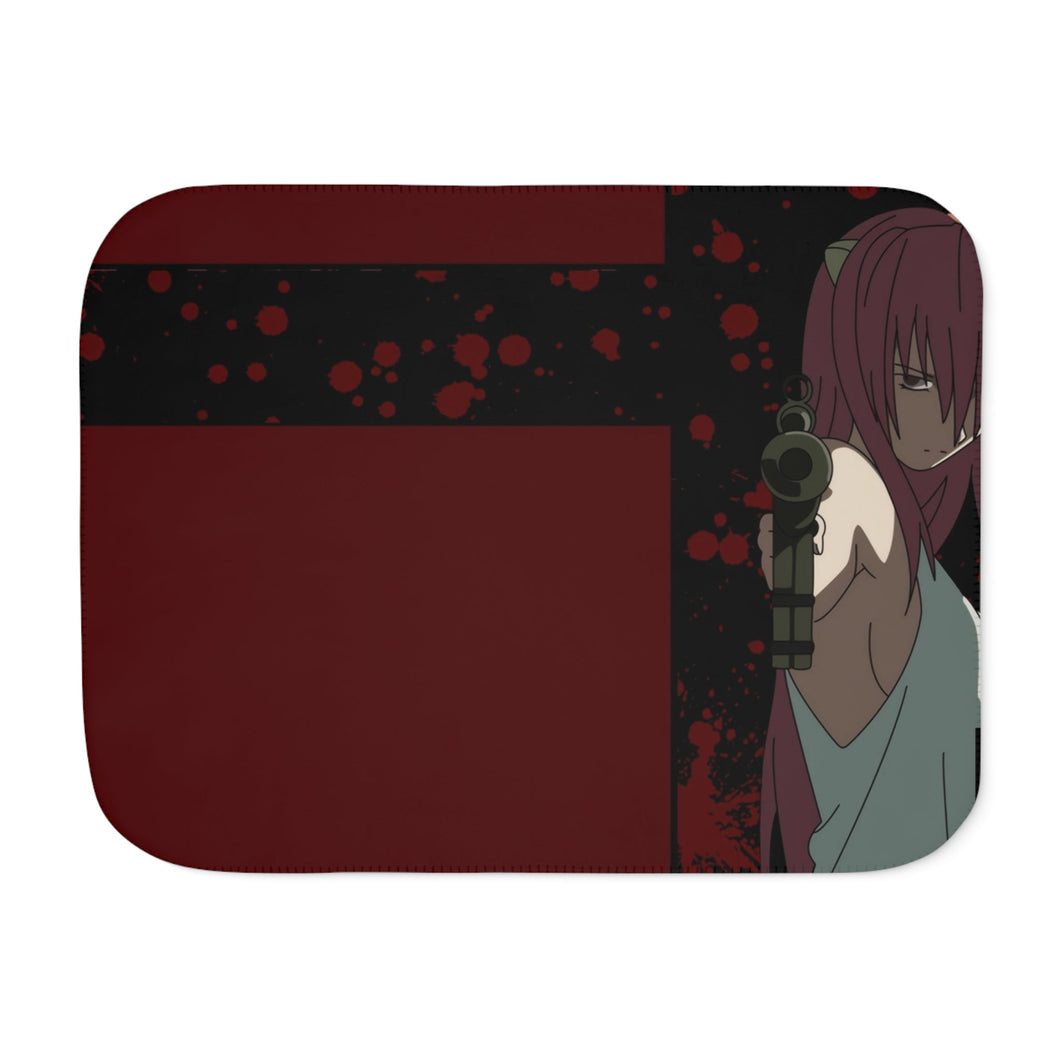 Anime Elfen Lied Sherpa Blanket