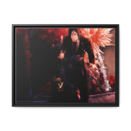 Black Butler Canvas Framed Art Print