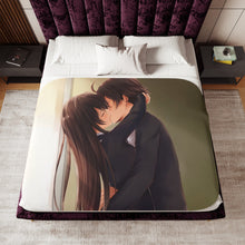 Load image into Gallery viewer, Hachiman x Yukino Sherpa Blanket
