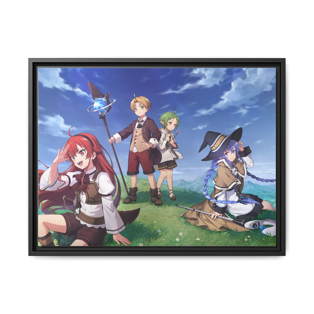 Anime Mushoku Tensei: Jobless Reincarnation Canvas Framed Art Print
