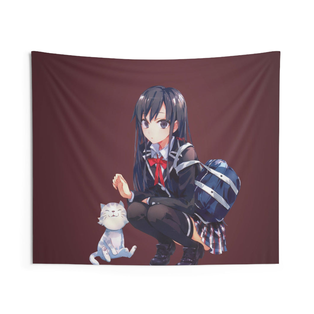 My Teen Romantic Comedy SNAFU Yukino Yukinoshita Indoor Wall Tapestry
