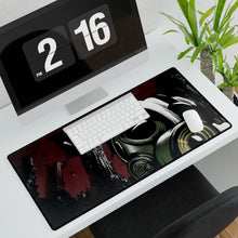 Load image into Gallery viewer, Dark Gas Mask Mouse Pad (Desk Mat)
