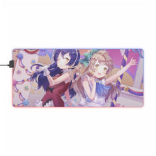 Load image into Gallery viewer, Love Live! Kotori Minami, Umi Sonoda RGB LED Mouse Pad (Desk Mat)
