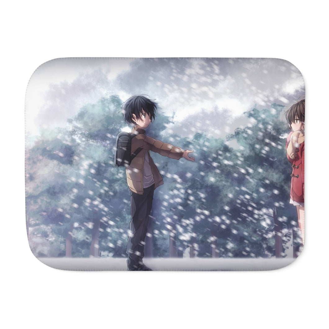 Anime ERASED Sherpa Blanket
