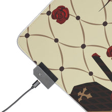 Load image into Gallery viewer, Black Butler RGB LED Mouse Pad (Desk Mat)
