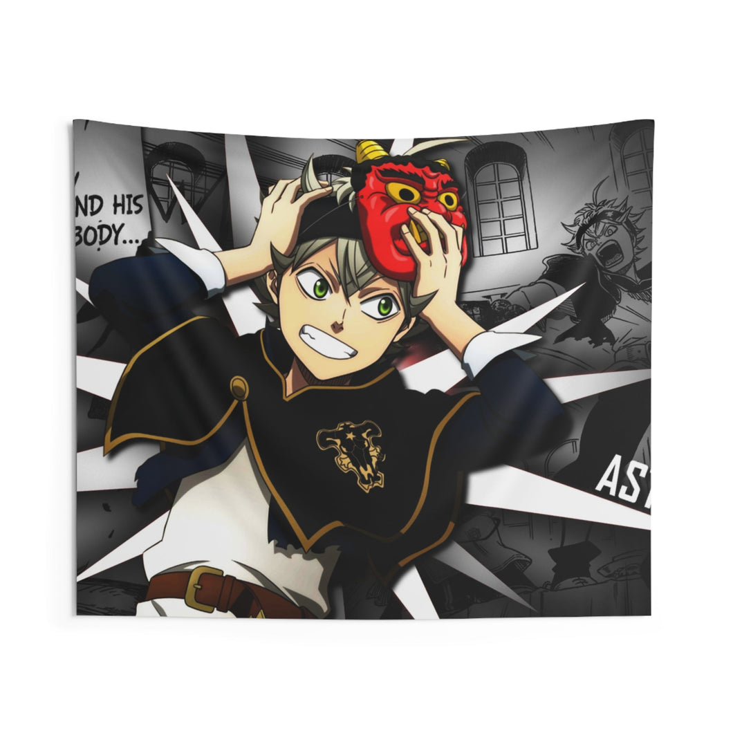 ASTA BLACK CLOVER Indoor Wall Tapestry