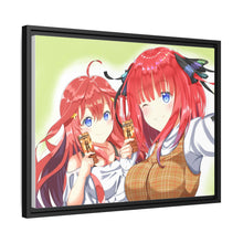Load image into Gallery viewer, Anime The Quintessential Quintuplets Canvas Framed Art Print
