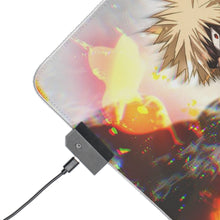 Load image into Gallery viewer, My Hero Academia Izuku Midoriya, Katsuki Bakugou RGB LED Mouse Pad (Desk Mat)
