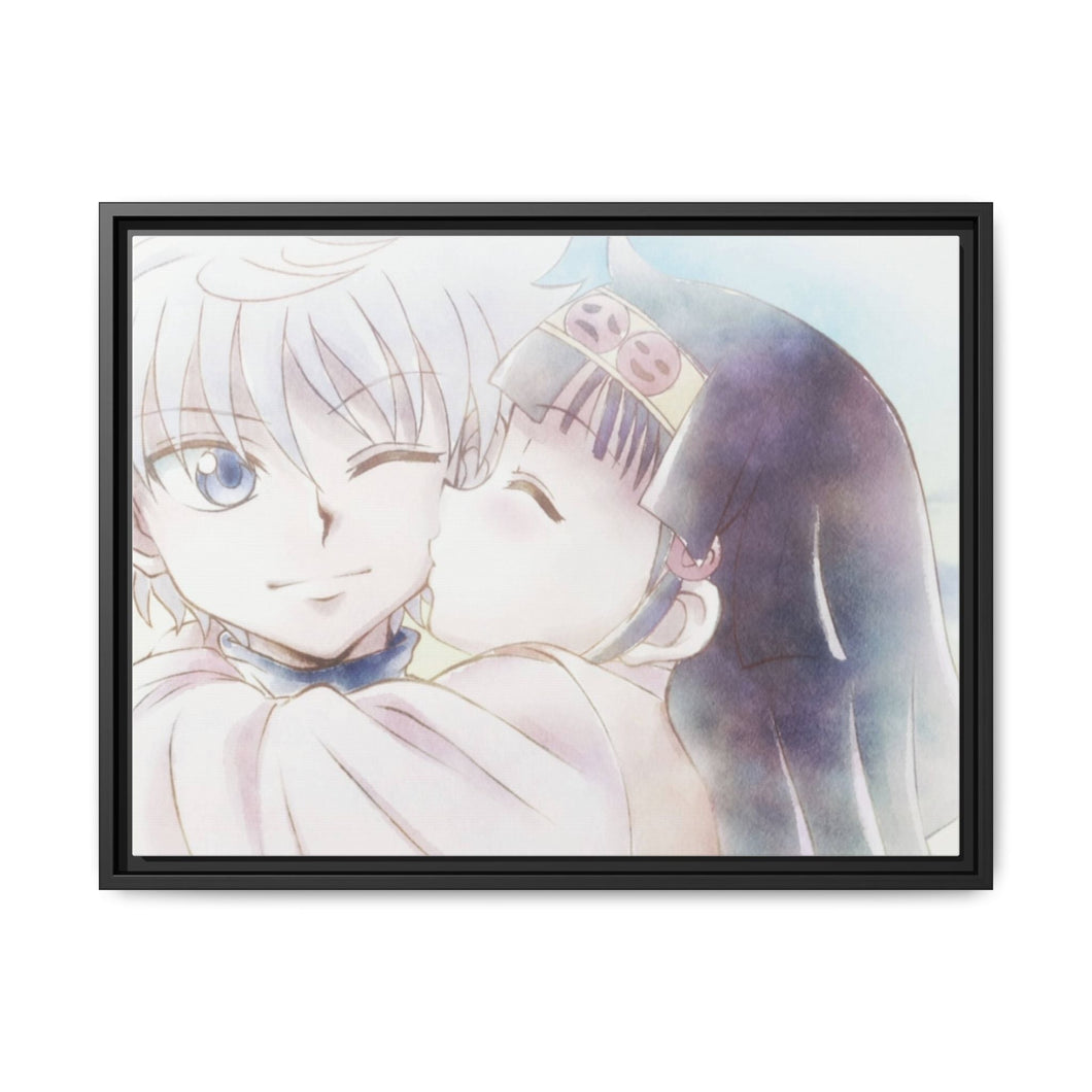 Killua Zoldyck Canvas Framed Art Print