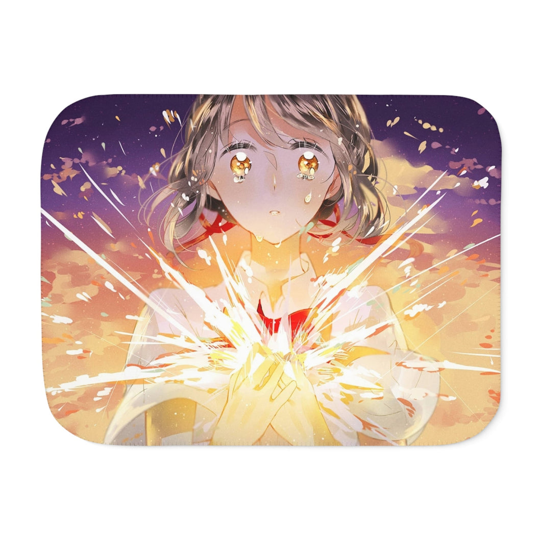Anime Your Name. Sherpa Blanket