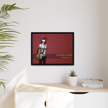 Load image into Gallery viewer, Makise Kurisu Canvas Framed Art Print
