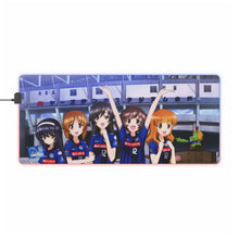 Load image into Gallery viewer, Girls und Panzer RGB LED Mouse Pad (Desk Mat)
