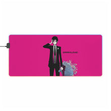 Load image into Gallery viewer, Durarara!! Izaya Orihara RGB LED Mouse Pad (Desk Mat)
